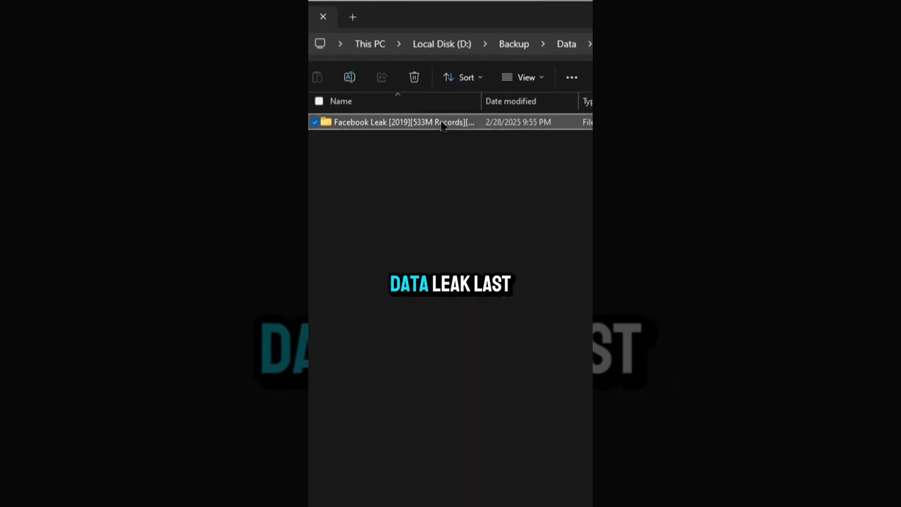 Checking Social Media's Biggest Data Leak!