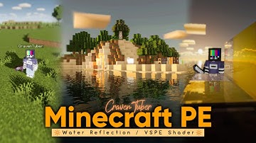 Minecraft PE: Water Reflections & Dynamic Shadows - VSPE SHADER