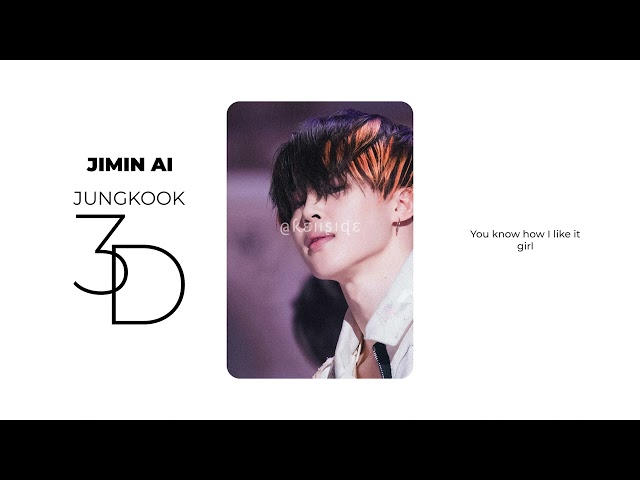 Jimin (박지민) - 3D by Jungkook (전정국) [AI COVER] class=