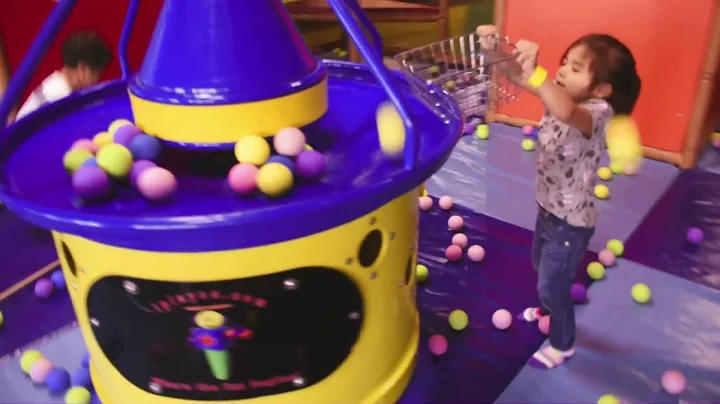 Playtime at in Indoor Playground-Billy Beez, Anaheim, Ca-Adventures with Olivia