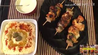 Shish Tawook Fish Skewers Middle Eastern Bar-B-Que Kebab by Lucknow Food Diaries