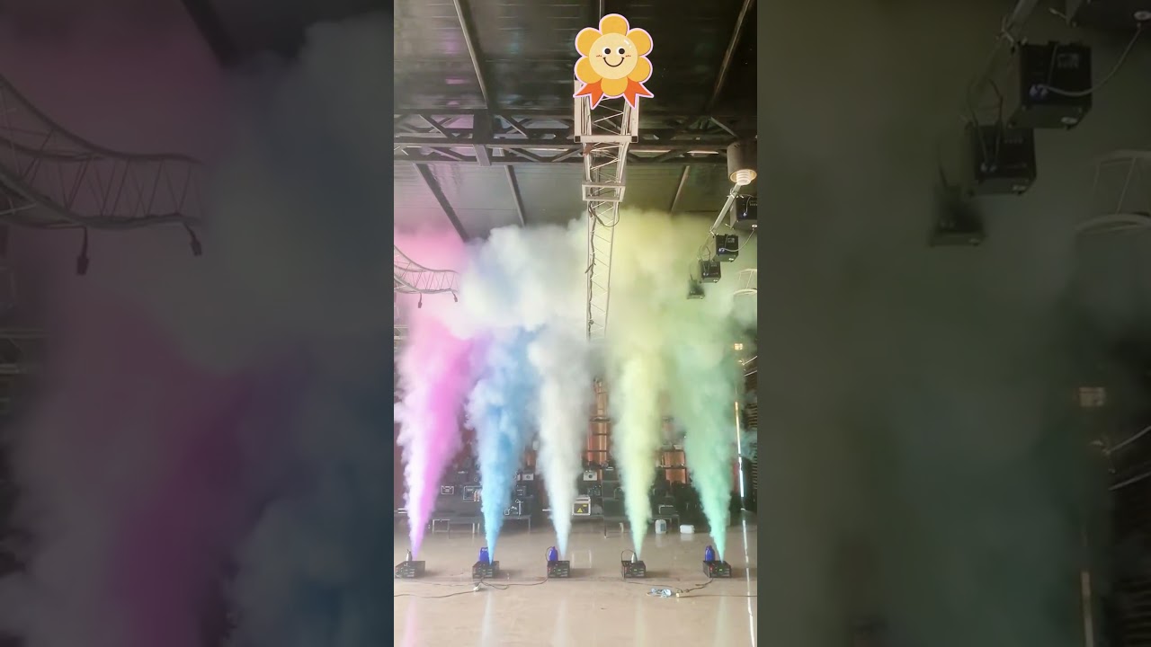 Spark stage effects color smoke machine 