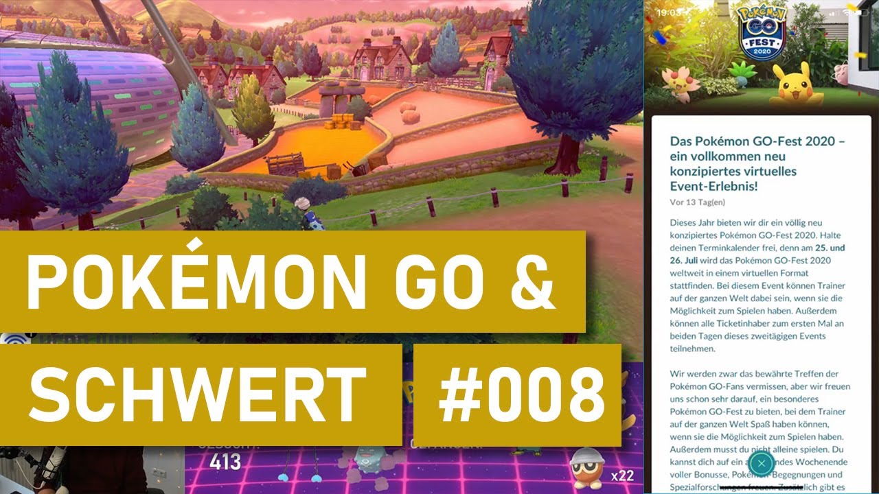 Die Show mit den Snacks! (008 Pokémon GO & Schwert)