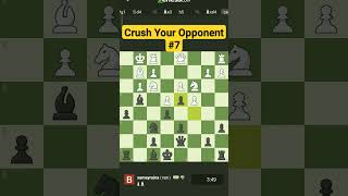 chess hack opening trick strategy trap checkmate fast win quickly puzzle tactic stream #shorts