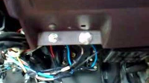 Mazda push button starter