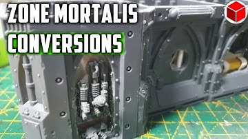 Customising Zone Mortalis Terrain Pieces