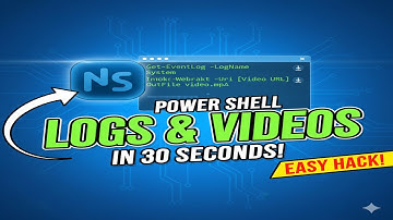 PowerShell HACK: Download ANY Video & Access Hidden System Logs!#PowerShellScripting #SysAdmin