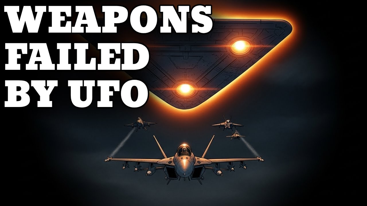 They Ordered Me To Fire On The UFO. My Weapons System Went Dead Instead.