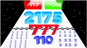 Numbers Merge Plus and Run - Gameplay Walkthrough - Levels 1-25