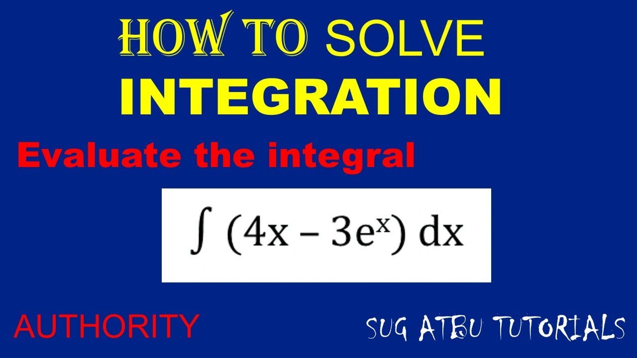 Evaluate The Integral Of 4x 3e x Dx YouTube evaluate-the-integral-of-4x-3e-x-dx-youtube