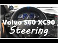 Volvo S60 V70 XC90  Steering wheel + Steering Angle sensor SAS replacement & adjustment 2001-2009