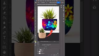 Photoshop मा Clipping Mask कसरी बनाउने? | Easy Clipping Mask Tutorial #shorts #photoshop #tips