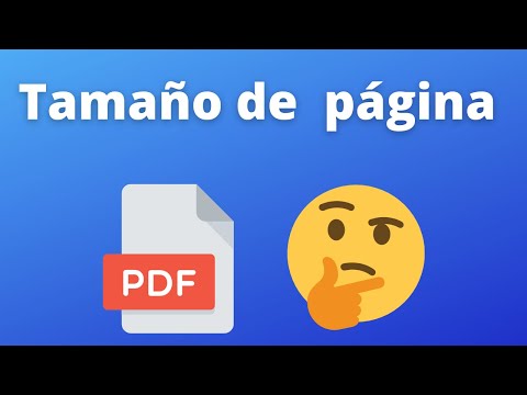 Video: ¿Cuál es el tamaño de la página PDF?