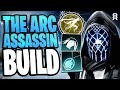 The best solo arc hunter build  destiny 2 assassins cowl build