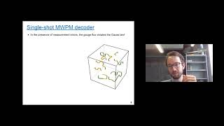 Michael Vasmer: Single-shot quantum error correction with the three-dimensional subsystem toric code