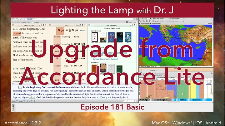 Upgrade from Accordance Lite (Lighting the Lamp Video Podcast #181)