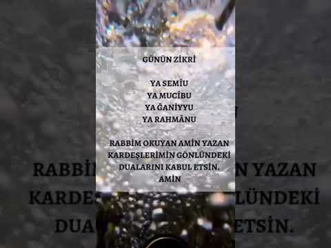 Faziletli Zikirler #dua