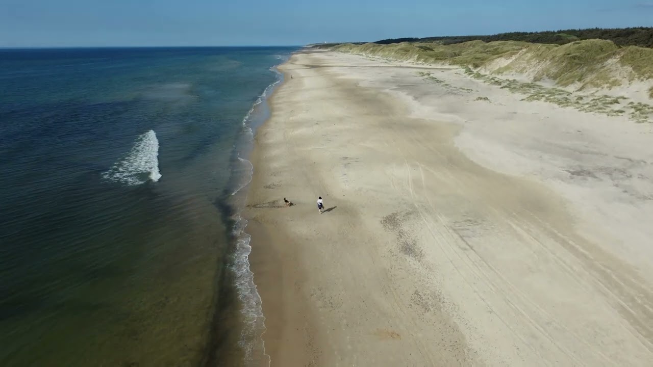 Tornby Beach walk in Springtime