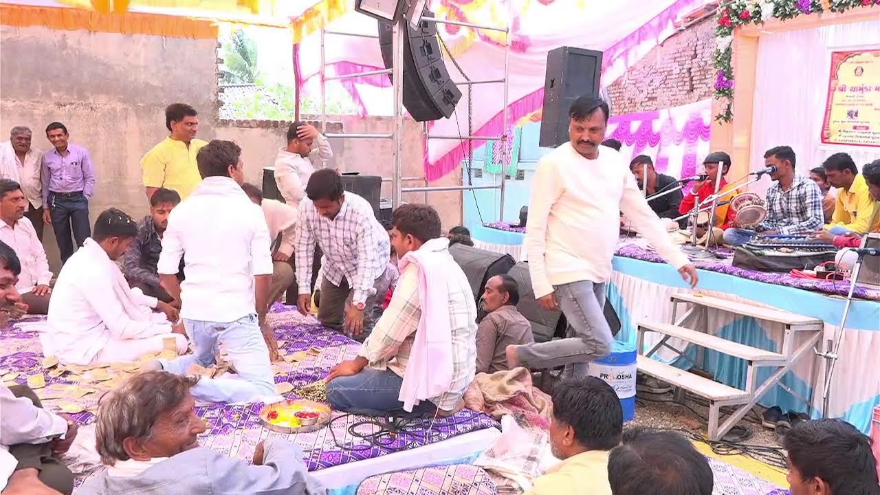 🔴Live ||શ્રી ચામુંડા માતાજી|| નો 24 કલ્લાક નો ||માંડવો||ચુડાસમા પરીવાર|| ગામ ઘેટી || સવાર