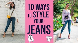 10 Different Ways to Wear 1 JEANS | Sejal Kumar