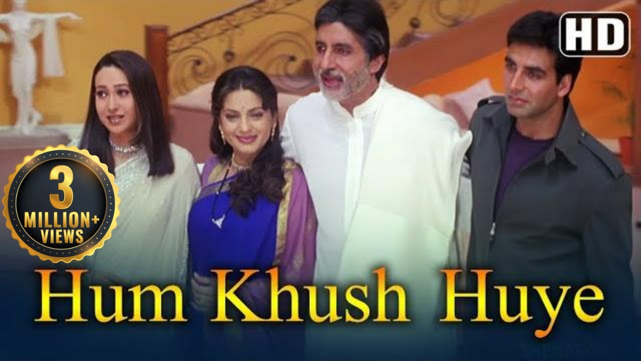 Hum Khush Huye HD  Ek Rishtaa The Bond Of Love Song Amitabh Bachchan Akshay Kumar Juhi Chawla