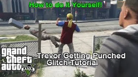 How to make trevor get punched in cutscene (Glitch Tutorial)