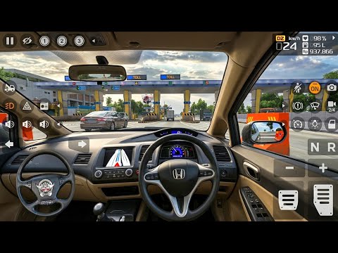 Honda Civic FD 2011 Realistic POV Drive | Bus Simulator Indonesia - Cirebon To Jakarta
