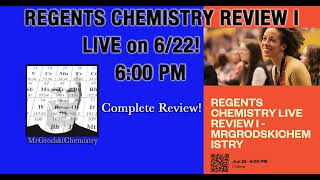 2026 Regents Chemistry Test Live Online Review!