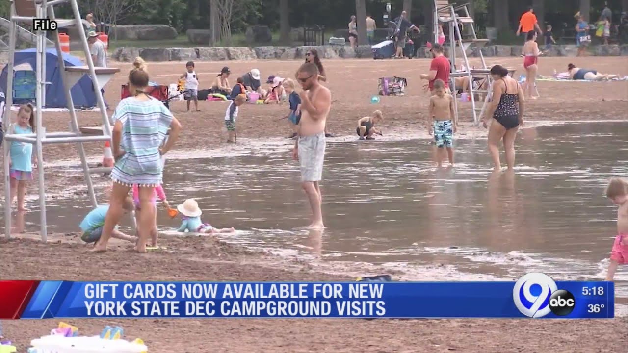 Gift cards now available for New York State DEC campground visits YouTube