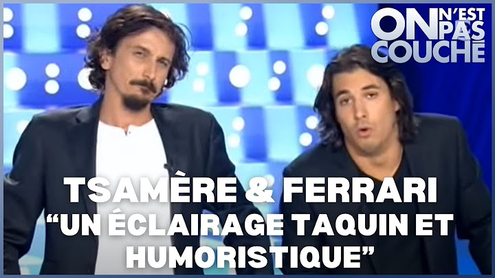 SKETCH ! Jérémy Ferrari et Arnaud Tsamère taquinent les invités ! - Compilation 2011 #ONPC