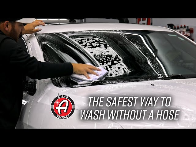 How To Hand Wash Your Car Even If You Don't Have Access To A Hose - The  Autopian