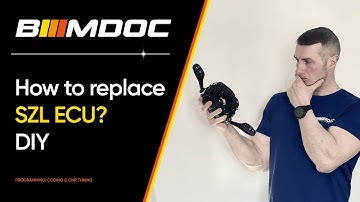 How to replace steering wheel angle sensor (SZL ECU) on BMW? DIY guide.
