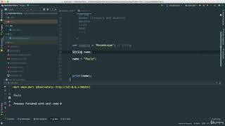 13  Dart Types and Assigning Types to Variables  Flutter & Dart   The Complete Course UDEMY