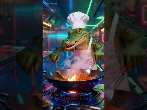 Buaya Koki Kedai Kaki Lima