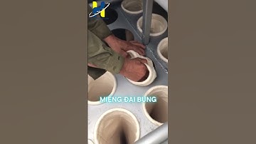 Lắp túi lọc bụi Nomex & khung lọc | Chuẩn kỹ thuật I Hiếu Châu Vina#short