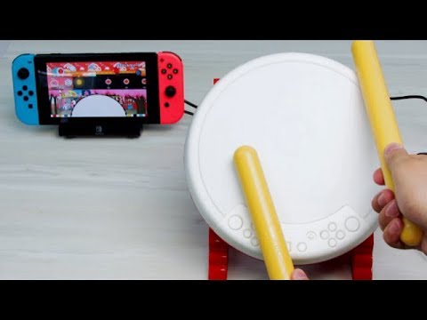 Switch 太鼓の達人　ソフト　太鼓とバチ