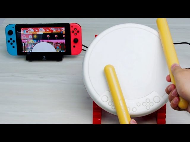 『太鼓の達人専用コントローラー 「太鼓とバチ for Nintendo Switch」』 商品紹介