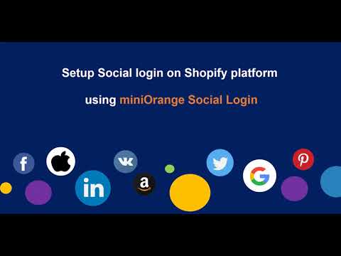 How to setup social login on shopify platform? | Social Login Plugin