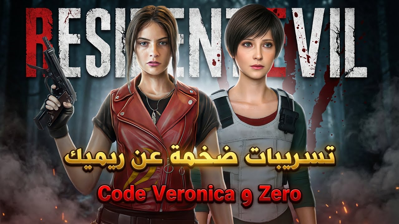 تسريبات ضخمة عن ريميك Code Veronica و Zero – كابكوم ناوية على شي كبير!