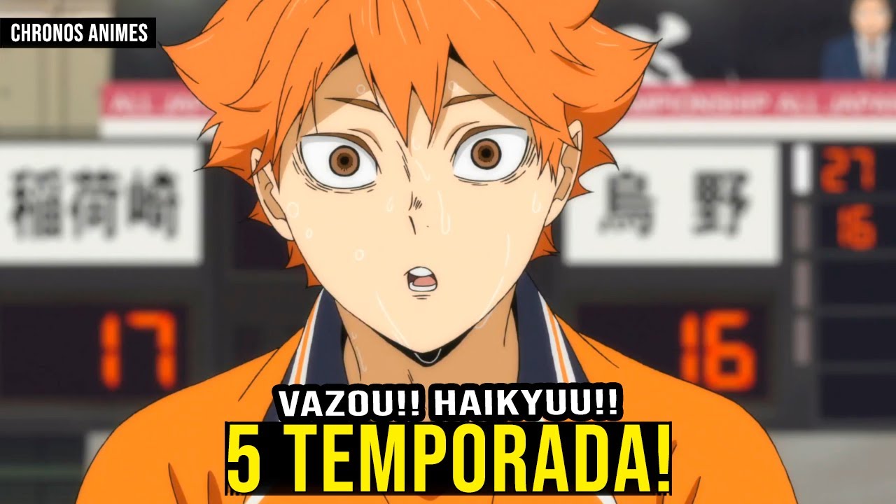 HAIKYUU!! 5 TEMPORADA CONFIRMADA? VAZOU!!! 