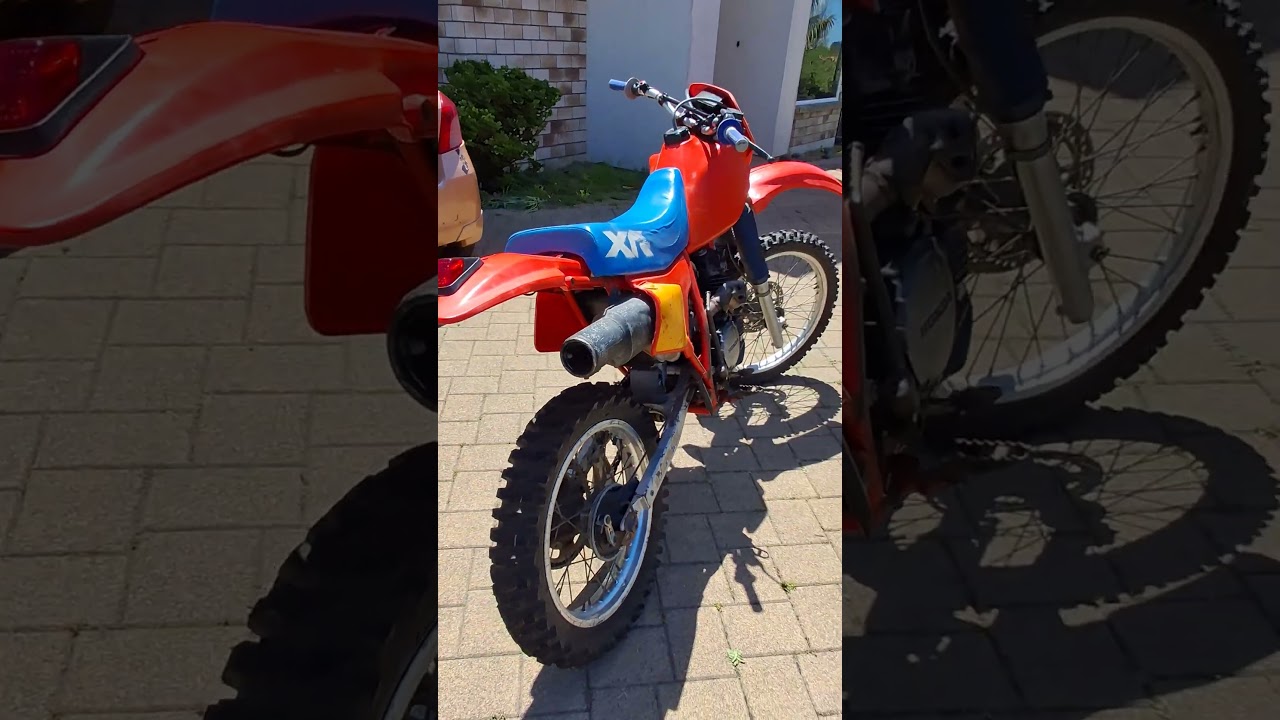XR250 R 1985 December build date