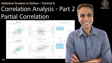 366 - Partial Correlation in Python: Controlling for Confounding Variables (Part 2/4)