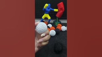 Airless Ping Pong Ball by E.T. Printed on the Kingroon KLP1 3D Printer