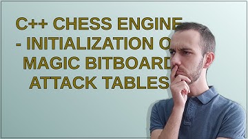 Codereview: C++ Chess Engine - Initialization of Magic Bitboard Attack Tables