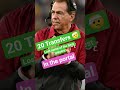 Saban would NEVER #football #nfl #espn #nike #247sports #on3 #rivals #transferportal #nba #foxsports