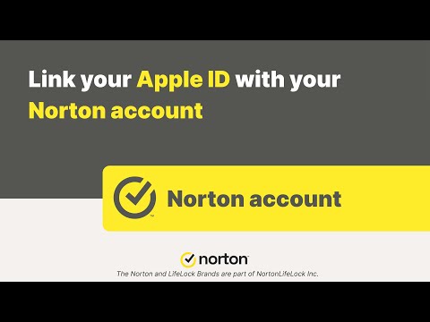 Link your Apple ID with your Norton account