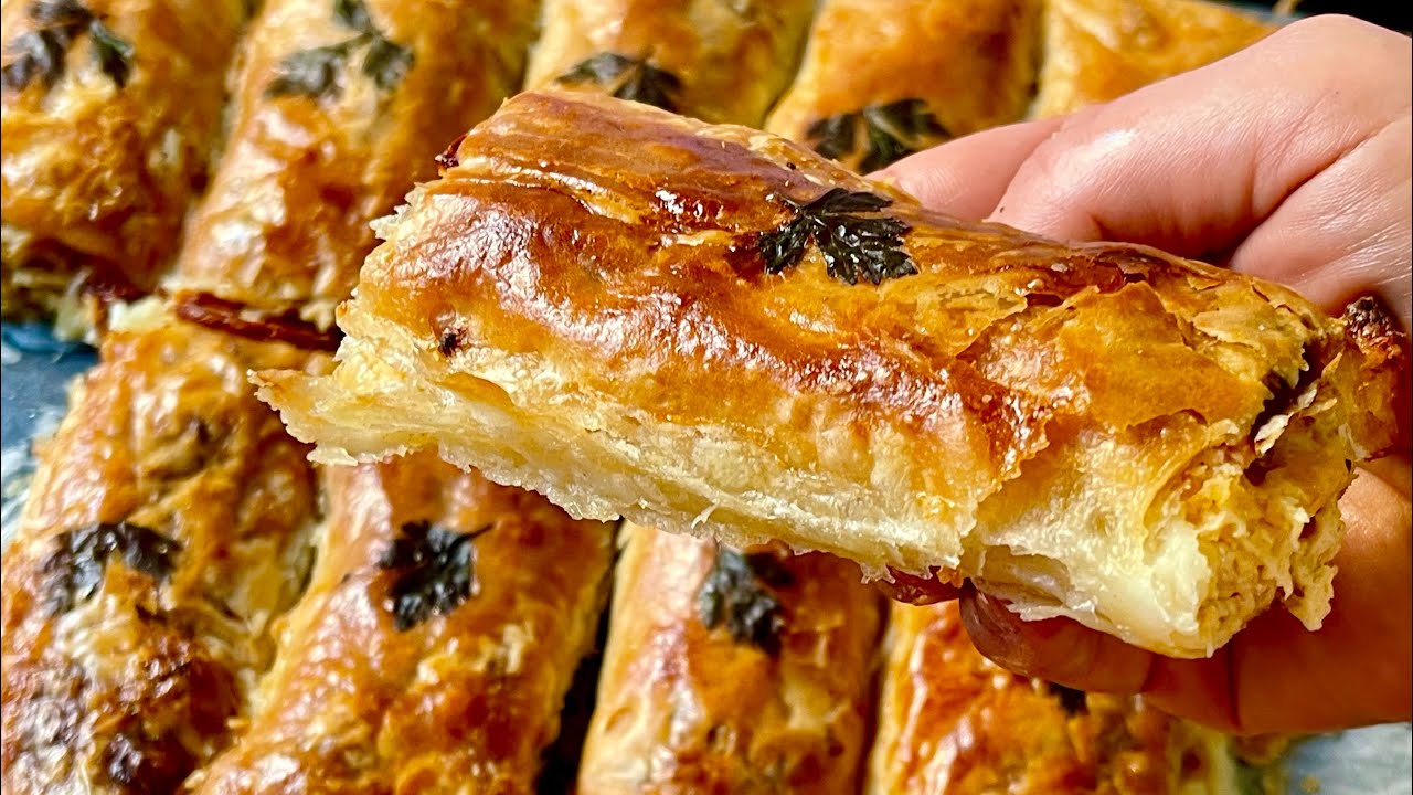 بوراك تركي 😱 مورق توراق 👌 من افضل المملحات هاد الوصف تسلكك في رمضان 