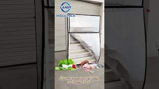 Usage Of Thermal Insulated Covers For Roll Container