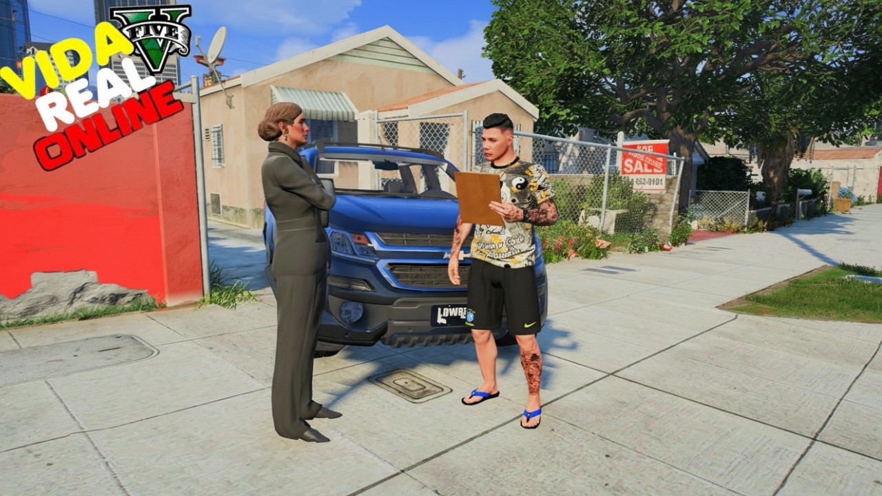 GTA V - VIDA REAL | VENDI MINHA S10, QUAL CARRO VOU PEGAR ??. #45