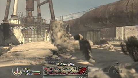 Modern Warfare 2: FFA Rust Sniping match